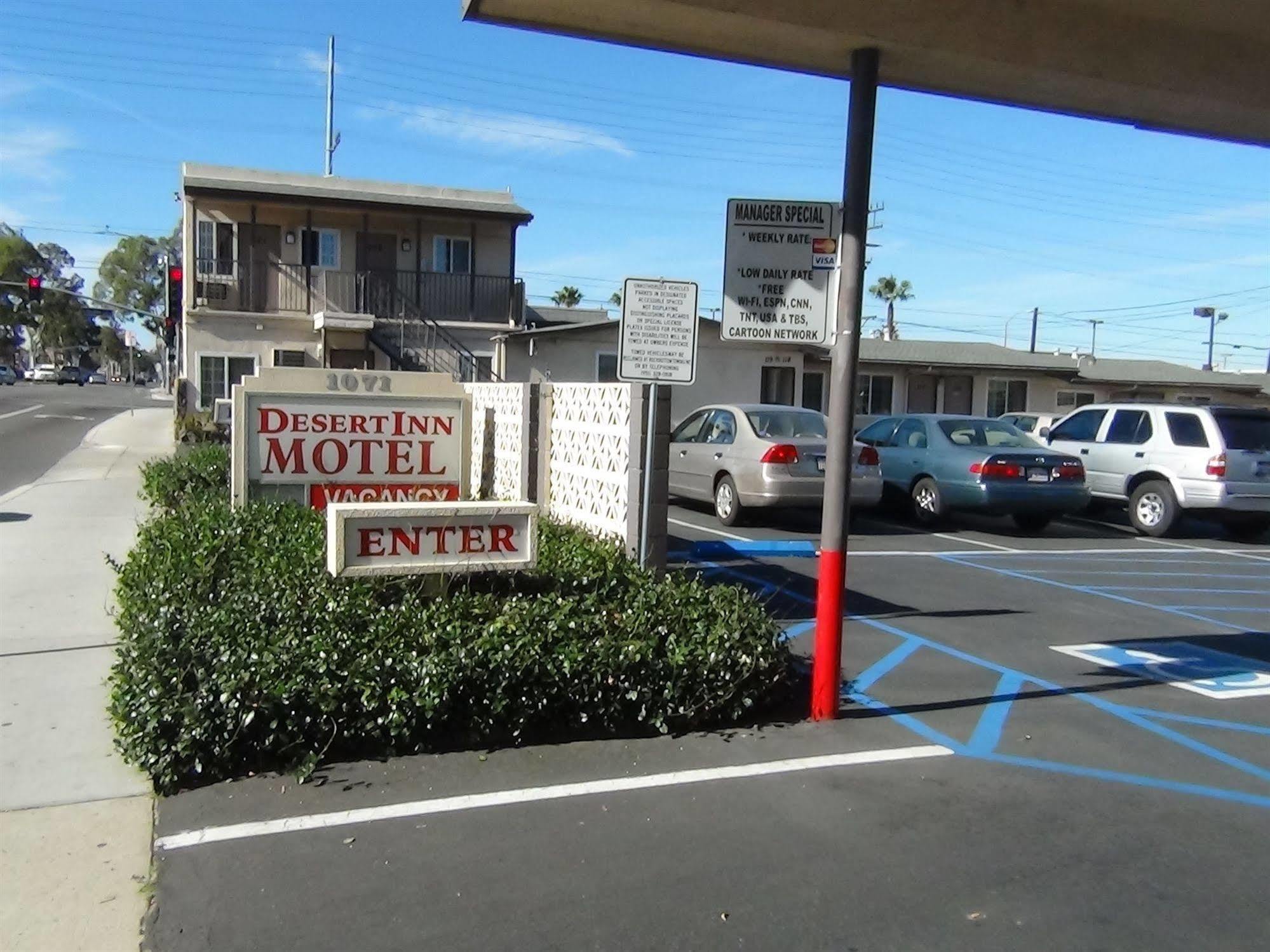 Desert Inn Motel Corona Ngoại thất bức ảnh